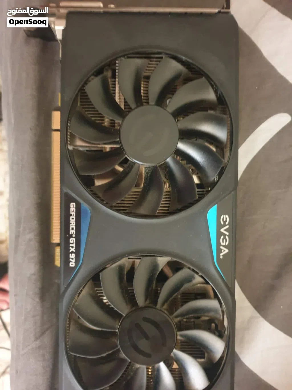 كرت شاشه gtx 970 evgaكوم غير مفحوص لسبب عدم توفر power supply
