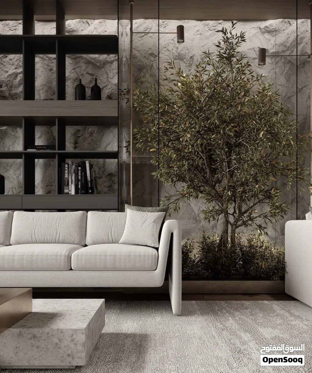 تصميم ديكورات داخلية وواجهات وحدائق اعلى جودة وأفضل اسعار خصم 50% للديوانيات وصالات الاستقبال ...