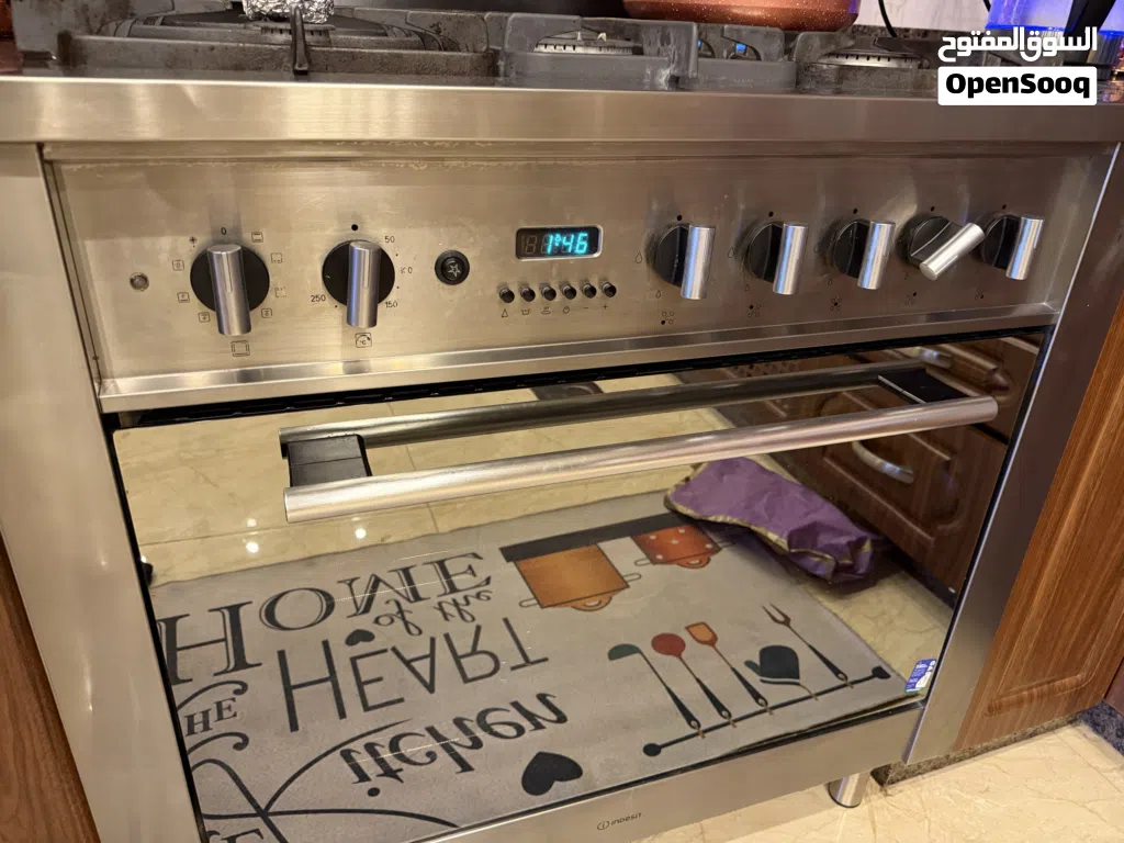 غاز وفرن indesit