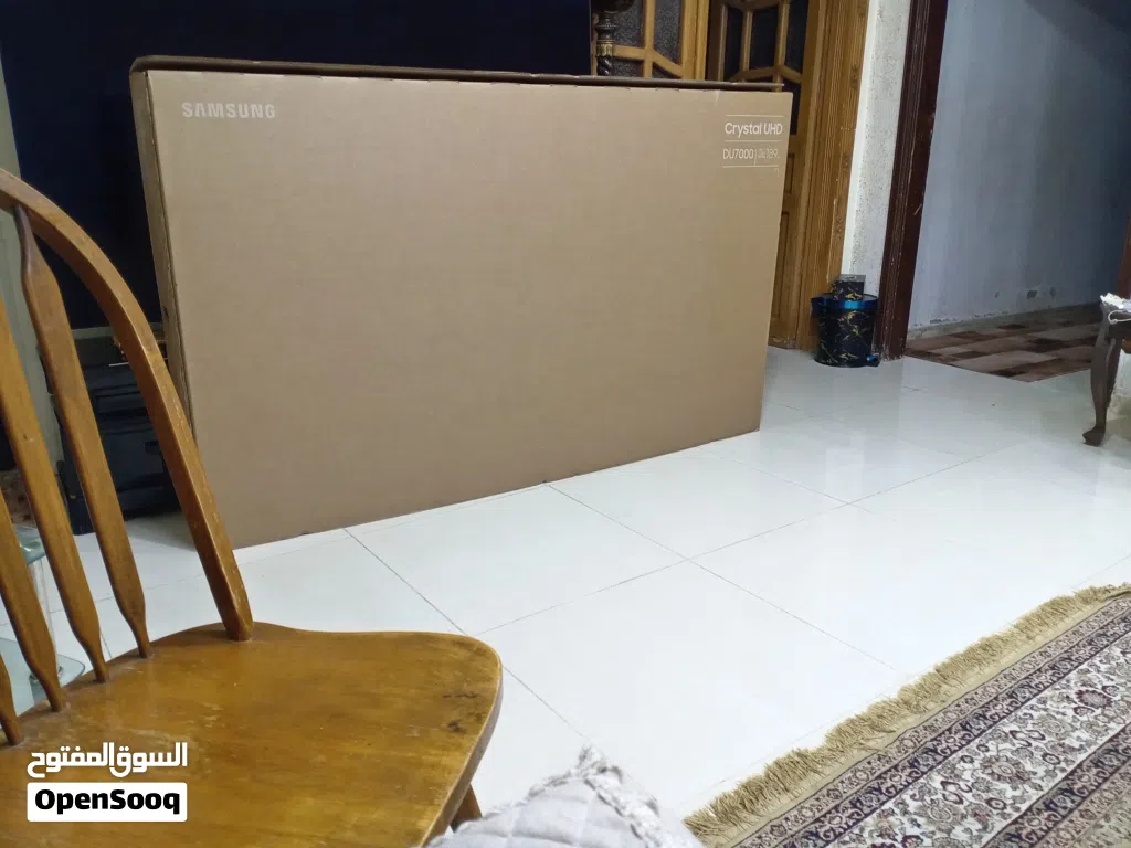 سامسونغ 75انش كرستال فريملس رسيفر داخلي جديد