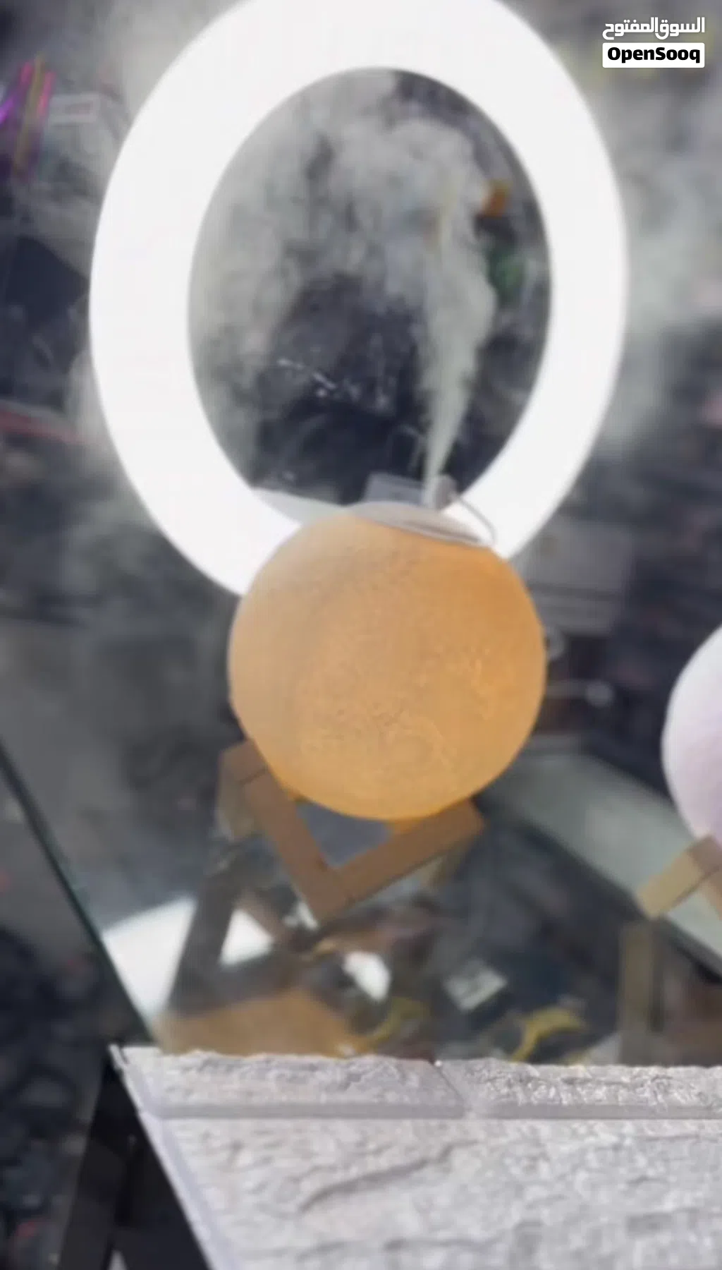 3D Moon Lamp Humidifier & Diffuser (Brand New) - مصباح ومرطب القمر