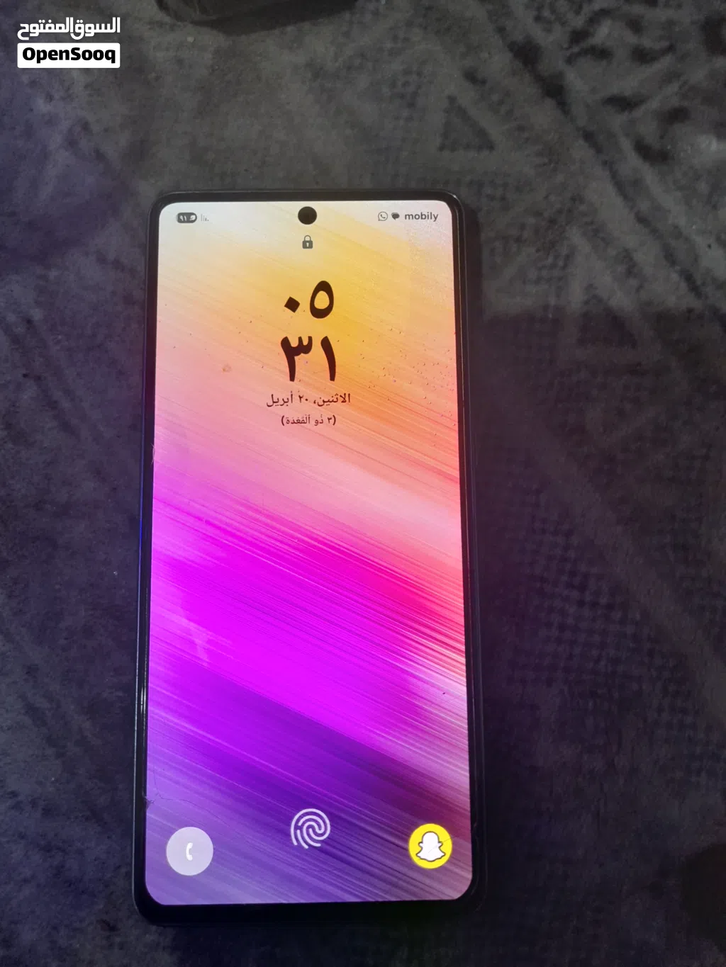 جوال سامسون ج A73 5G ، 128G اعلي سوم 600 بطارية ممتازة من يرغب التواصل للاستفسار