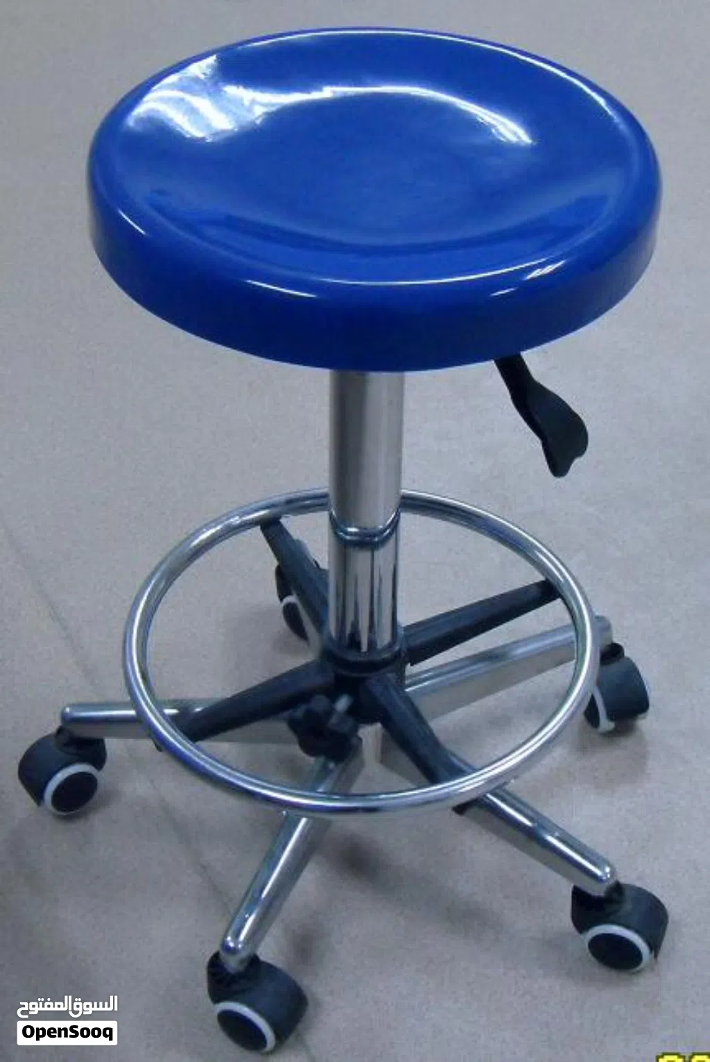 كرسي مختبر وعيادات متحرك ودائري (Student Lab Stool Chair