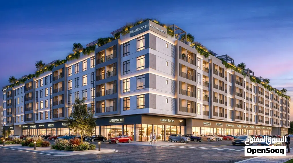 شقة للبيع 2 غرف نوم في الموالح الشمالية قيد الانشاء Modern 2BHK Apartment for Sale in Al Mawaleh