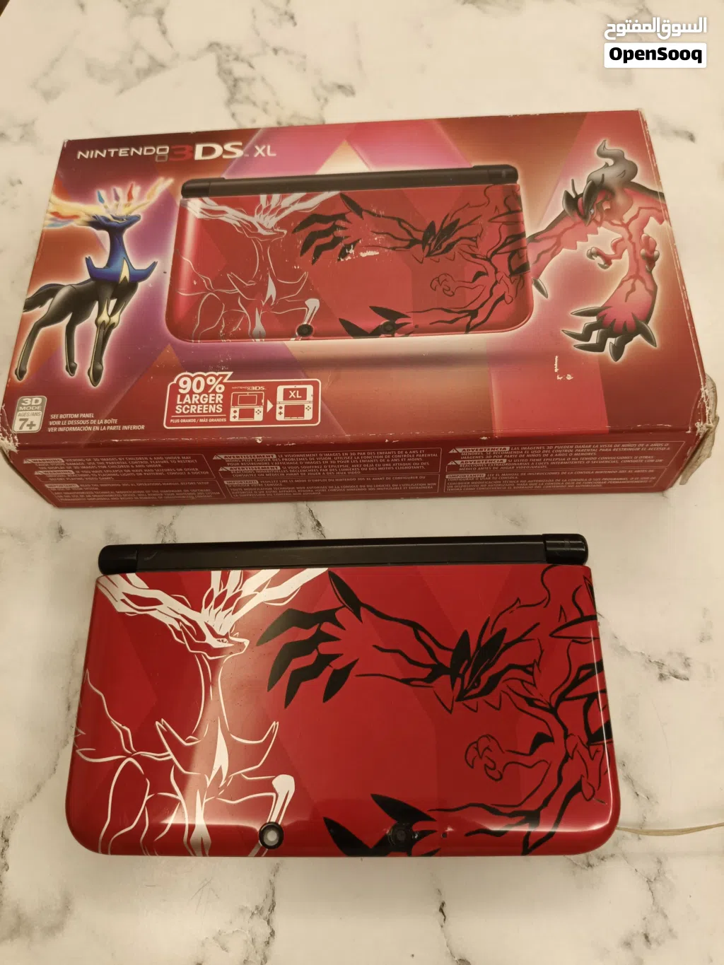 3ds xl Pokémon y edition  mint condition ثري دي اس اصدار بوكيمون واي بحاله الوكاله