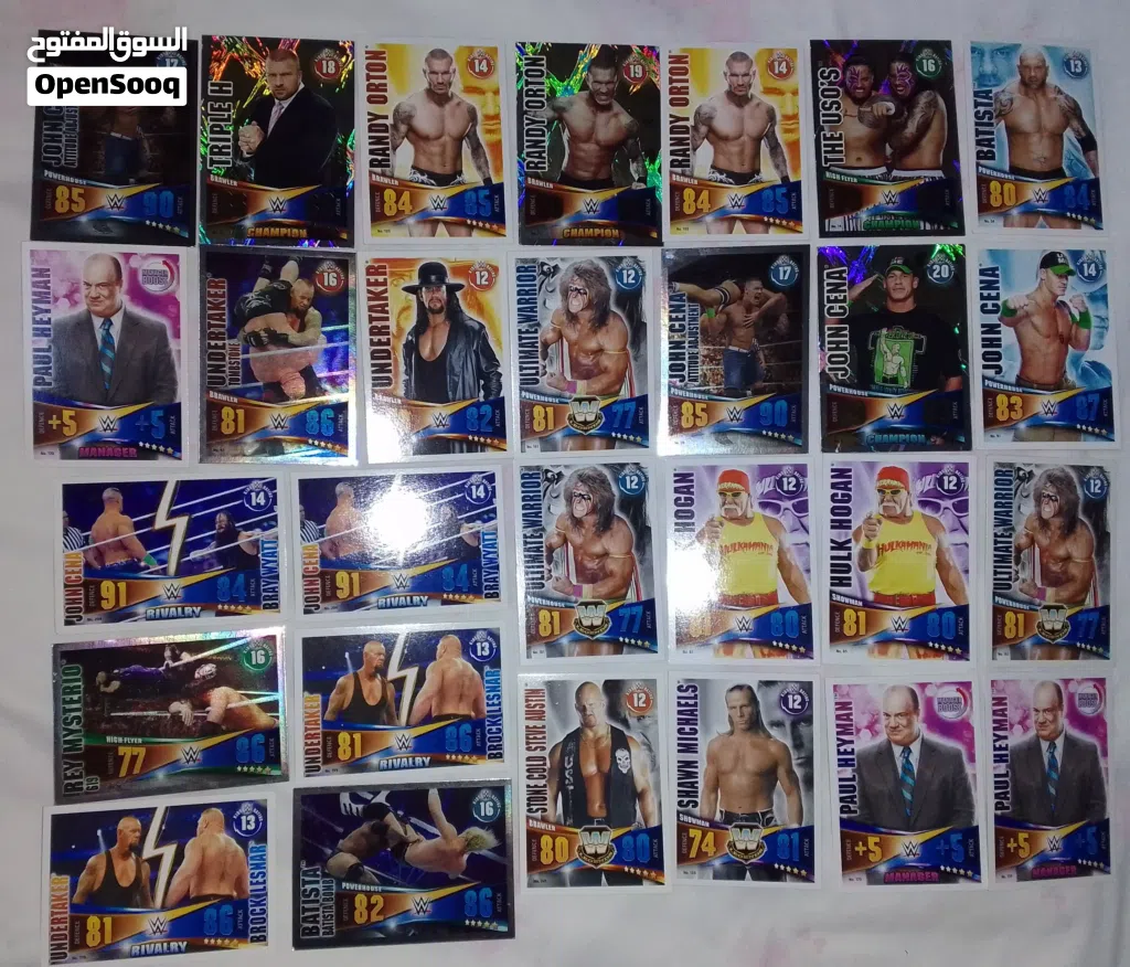 بطاقات WWE الإحترافية 2014