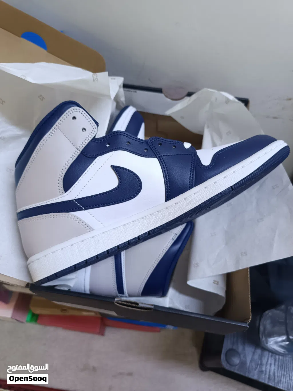 Orignal nike air jordan shoe for sale new unused with box size 45.