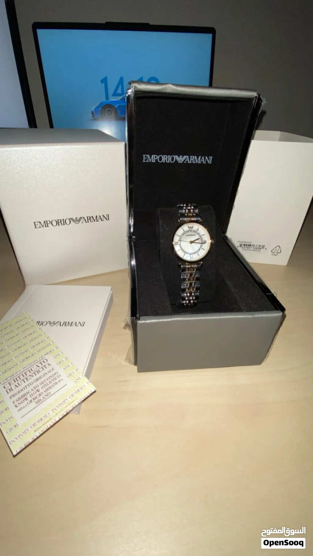 Emporio Armani Original Women’s Watch (full set)