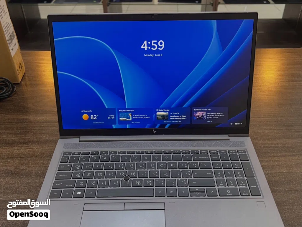 Hp zbook firefly جهاز امريكي فخم جدا ومواصفات عالية كرتين شاشة ومعدني المنيوم