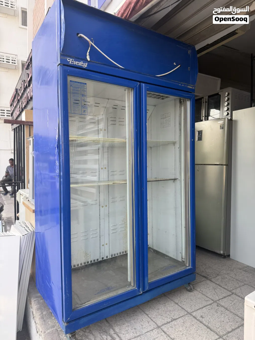 Glass Display Restaurant Fridge ( ممتاز شغل