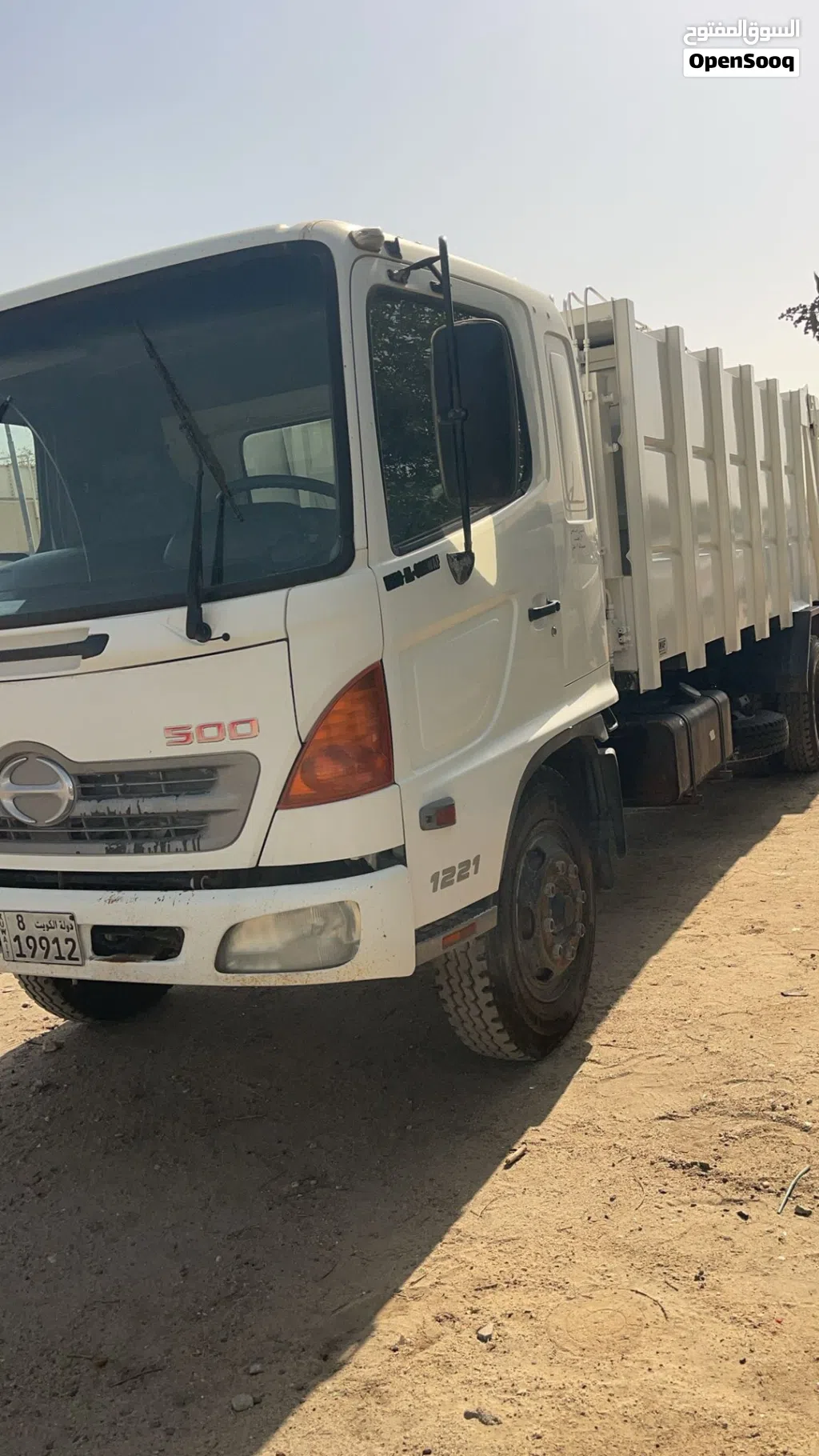 للبيع هينو حجم 500 مكبس قمامة