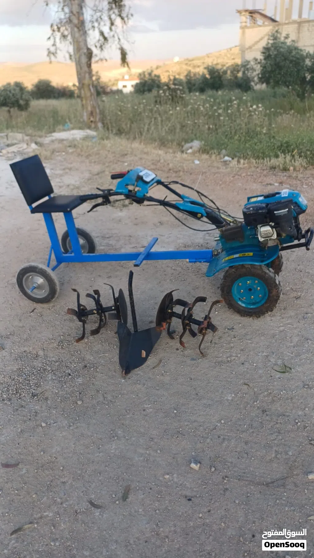 عزاقة محراث زراعي بنزين