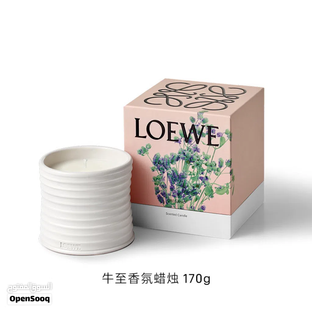 LOEWE Cucumber Candle 170g Fresh Aquatic Scent for Your Dubai Home