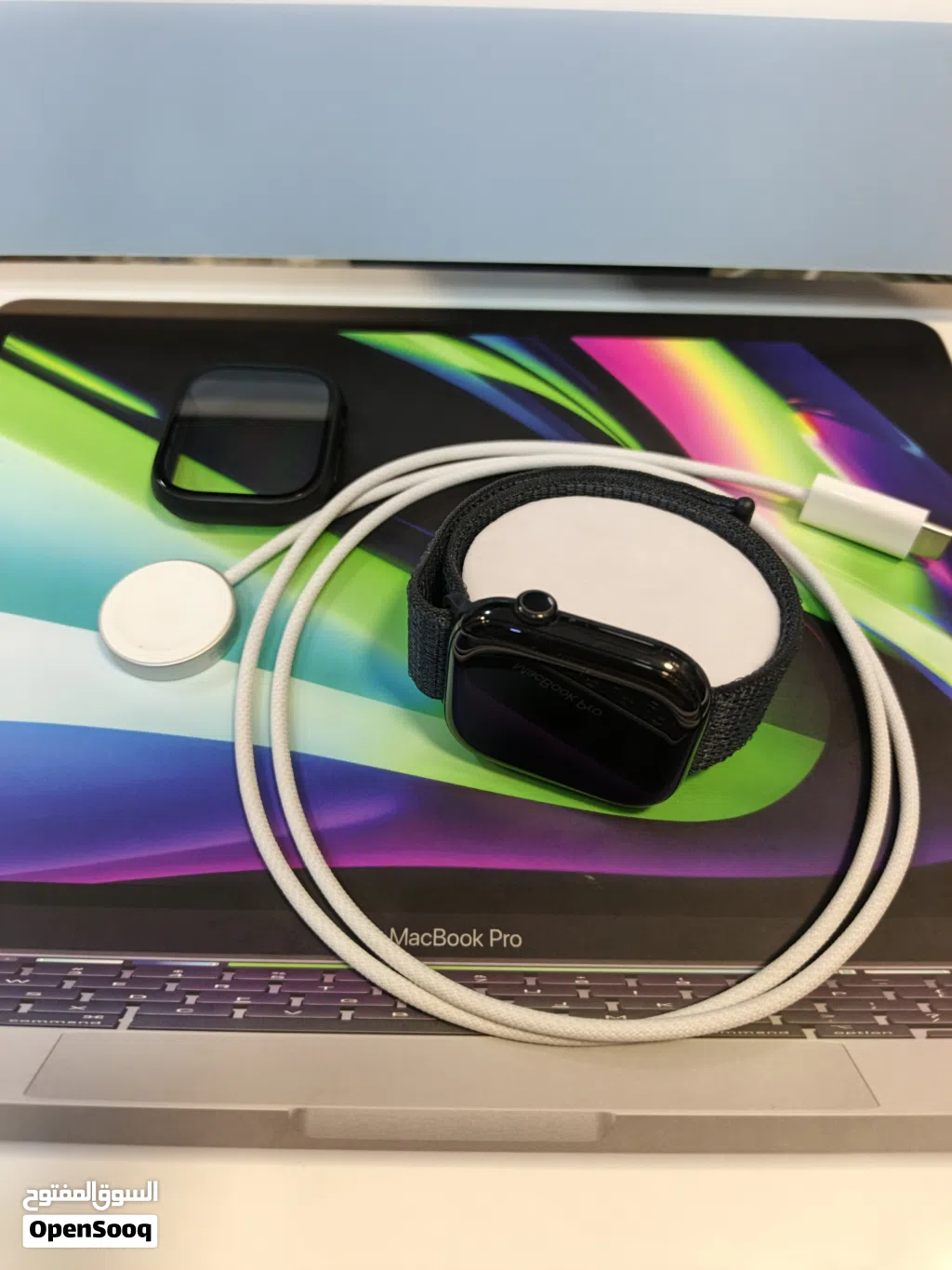 Apple watch 10 46 Mm استعمال اسبوع واحد فقط بحالة الجديد
