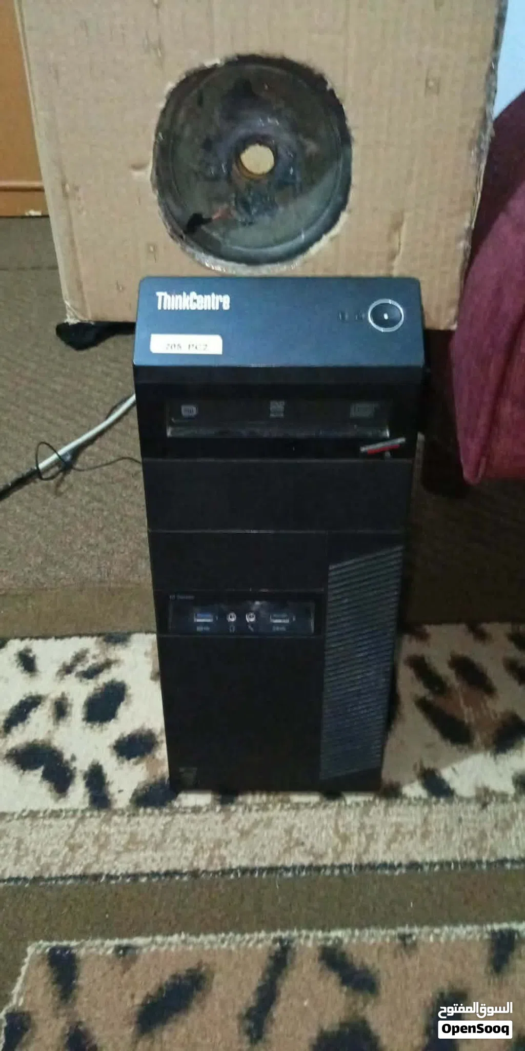 كمبيوتر العاب كامل كيس ماركة لينوفو وكرت 1050ti