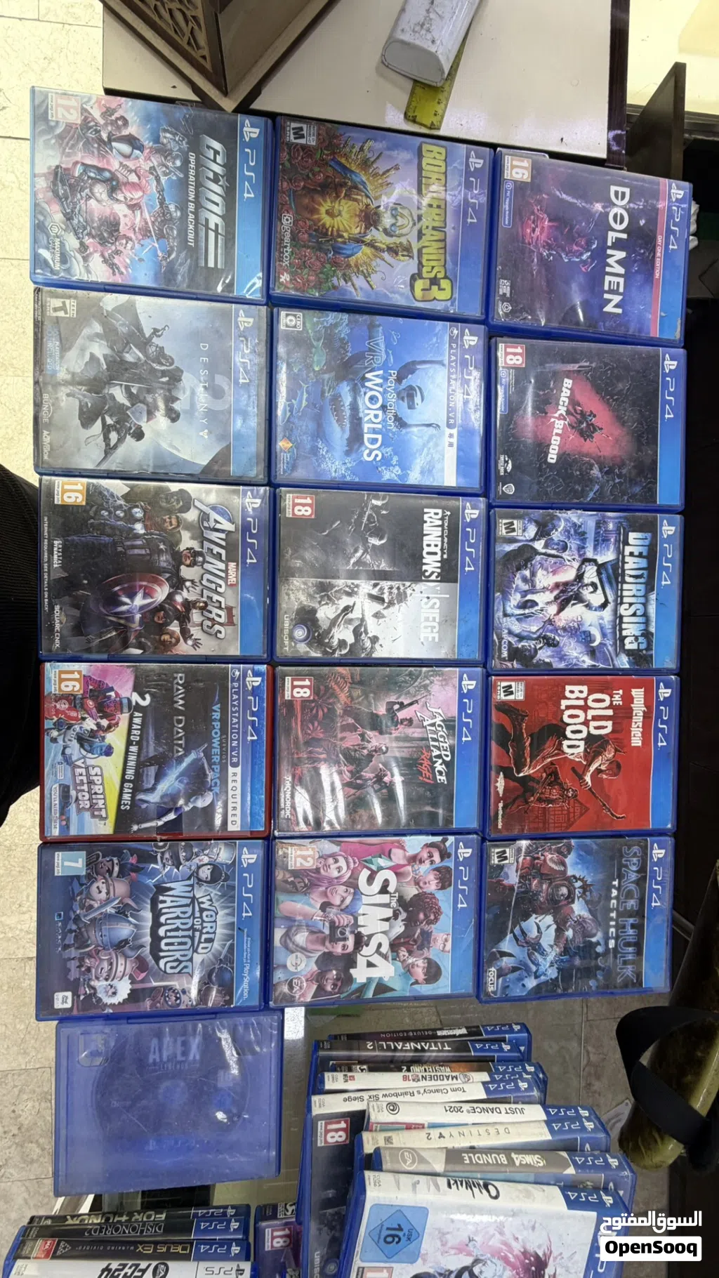 مجموعة العاب ps4