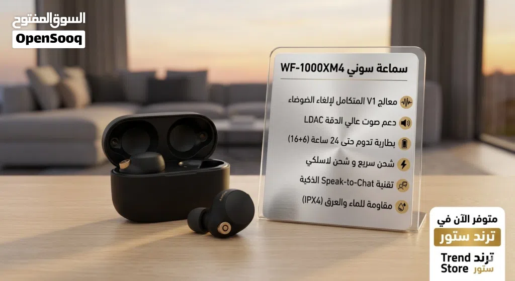 سماعات سوني WF-1000XM4