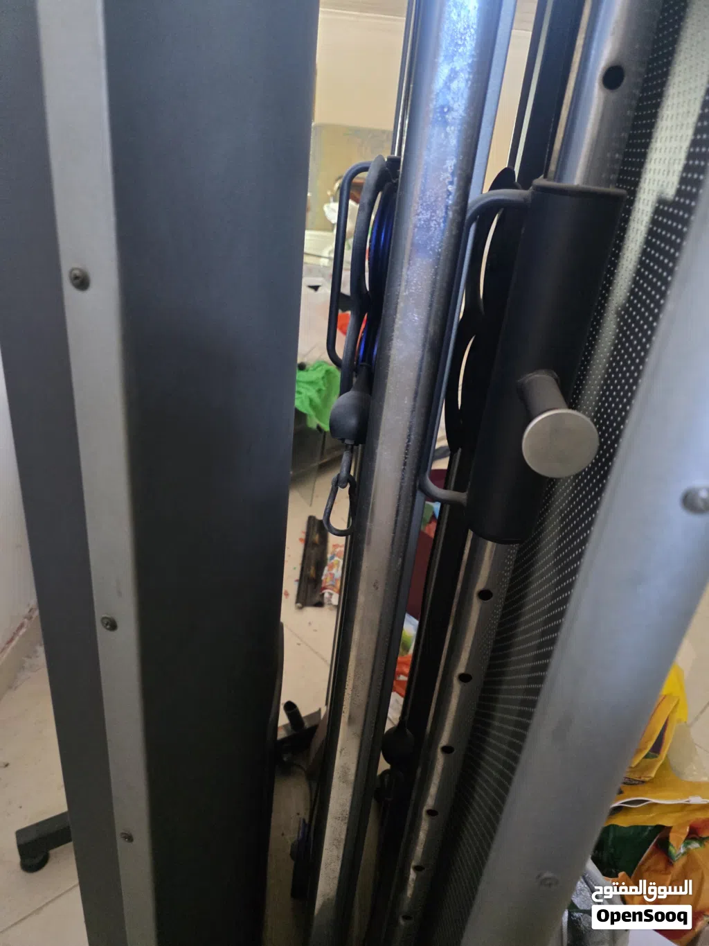جهاز رياضة متعدد الاستخدامات شبه جديد موجود في الباهية الجديدة ابوظبي مطلوب 3000 درهم قابل للتفاوض