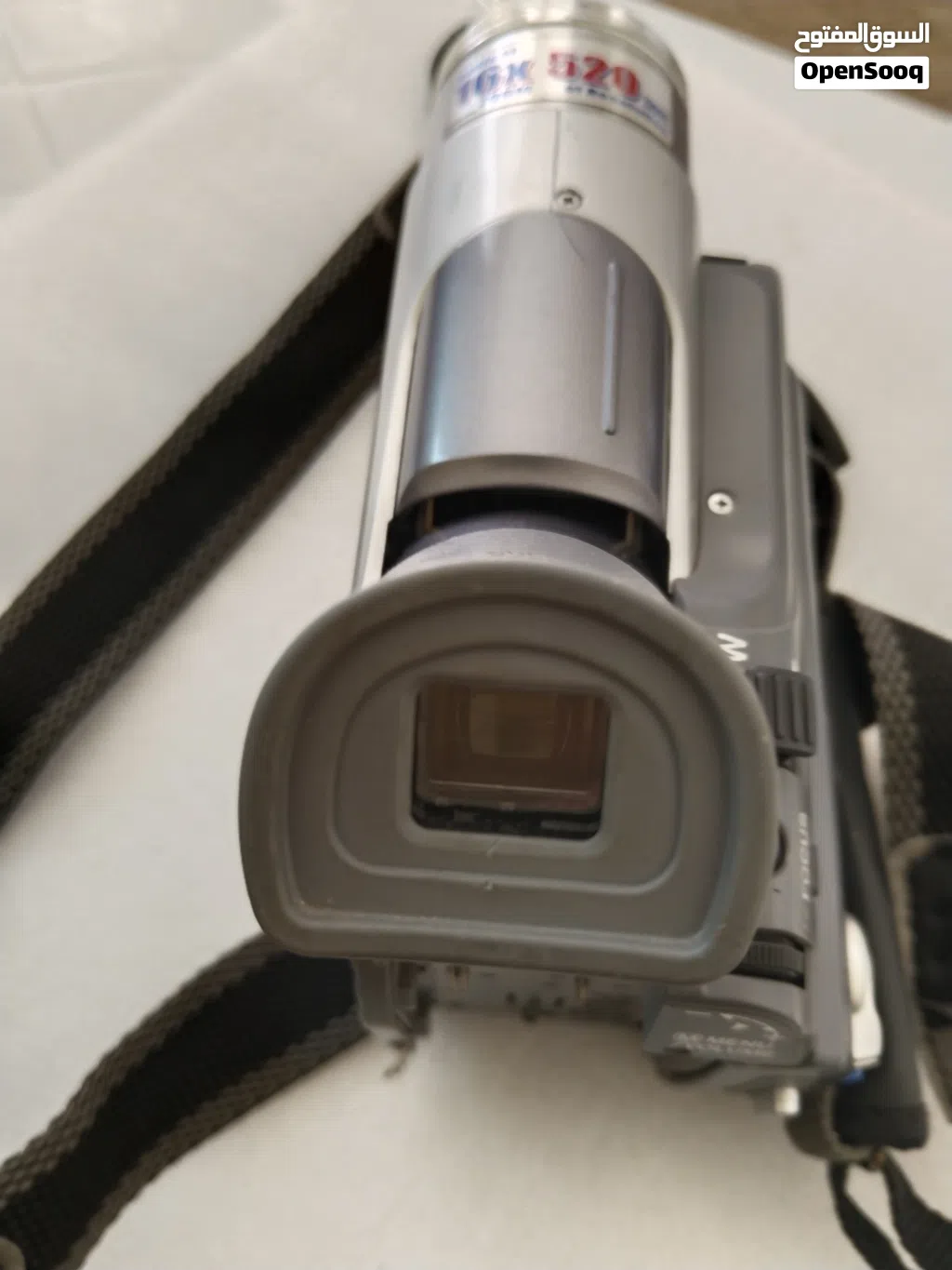 كمره فيديو jvc8تب نظافة شاحن بطارية مع 3اشرطه 8باناسويك جددا بطاريه حجم كبير بتصور اكثرمنساعاتزوم قو