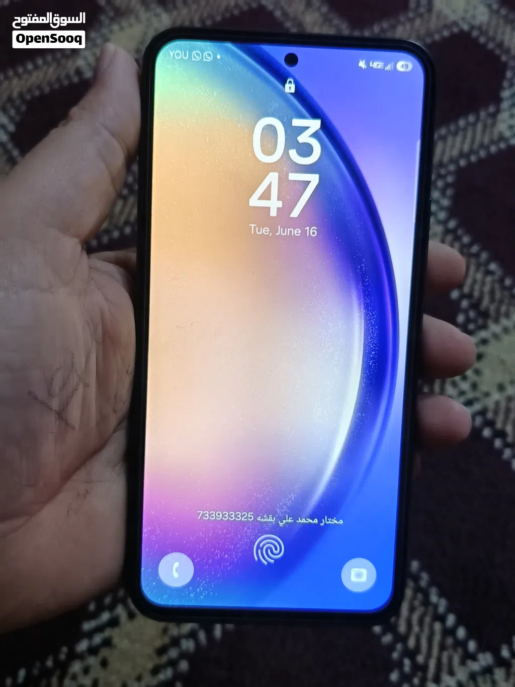 سامسونج A54 5G نظيف كرررررررت نسبة النظافة 10/10 +++++A