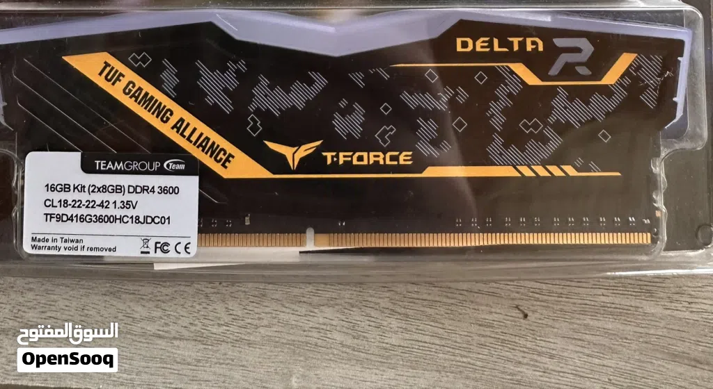 جديد TForce Ram 8Gb 3600mhz