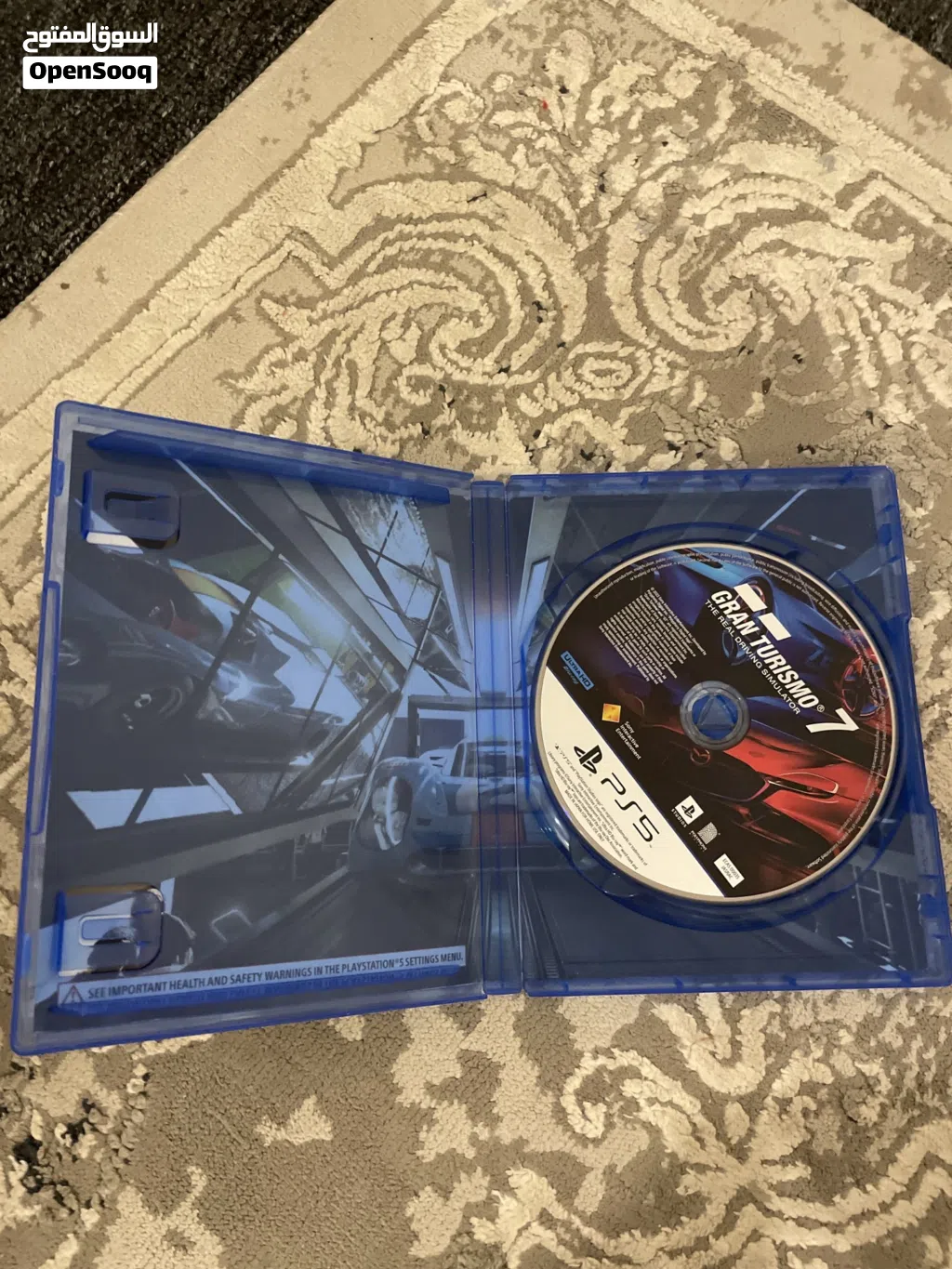 شريط Gran Turismo 7 للـ PS5 نظيف وقرطاسه شغال 100%