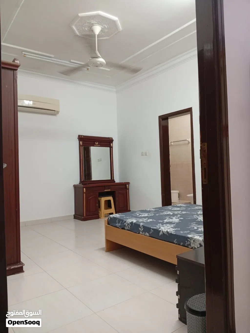 Furnished room for rent for executive bachelor.