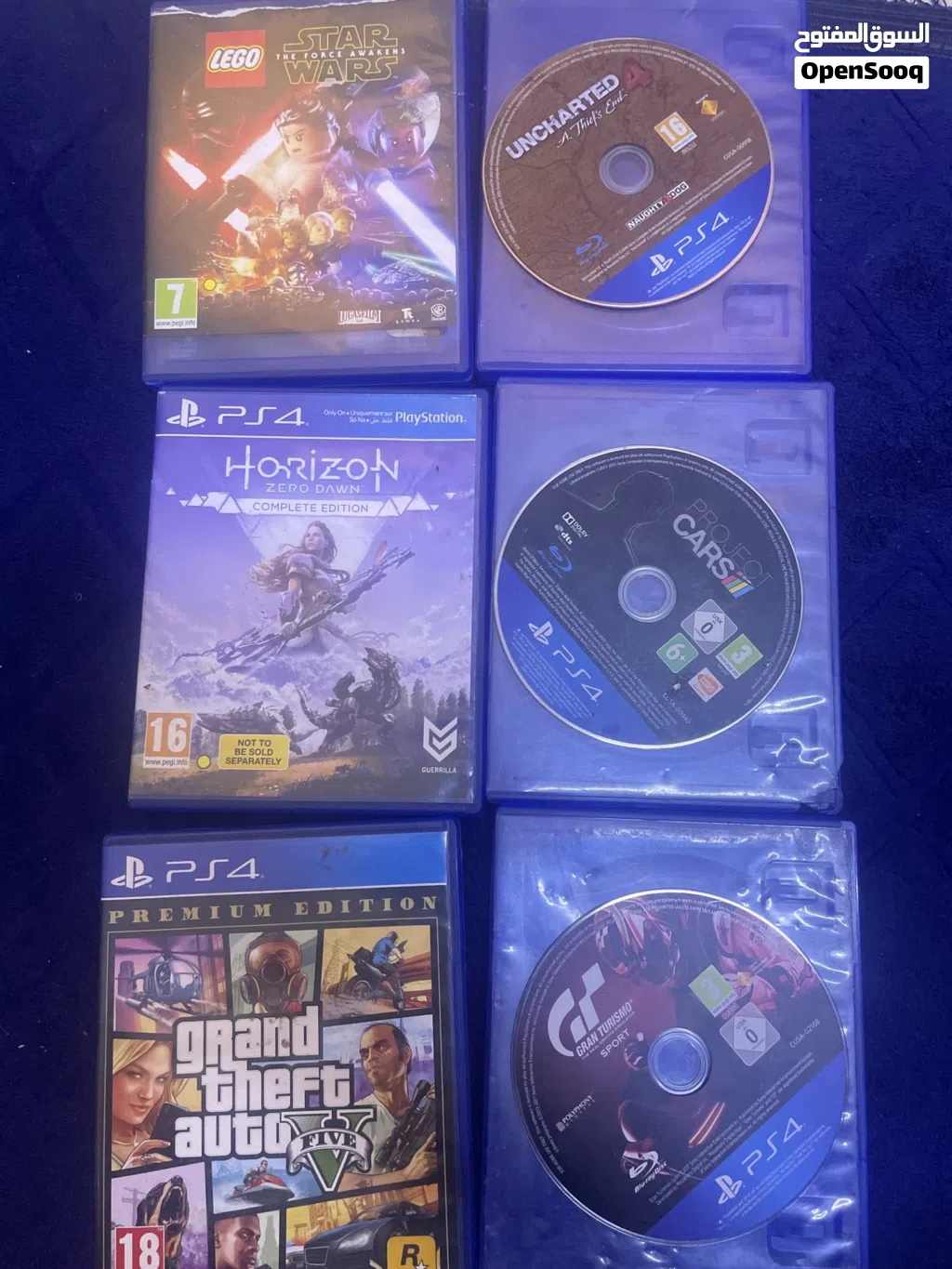 6 ps4 games for 100
