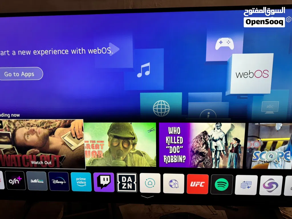 شاشه LG 4Kاصليه سمارت ربي يبارك