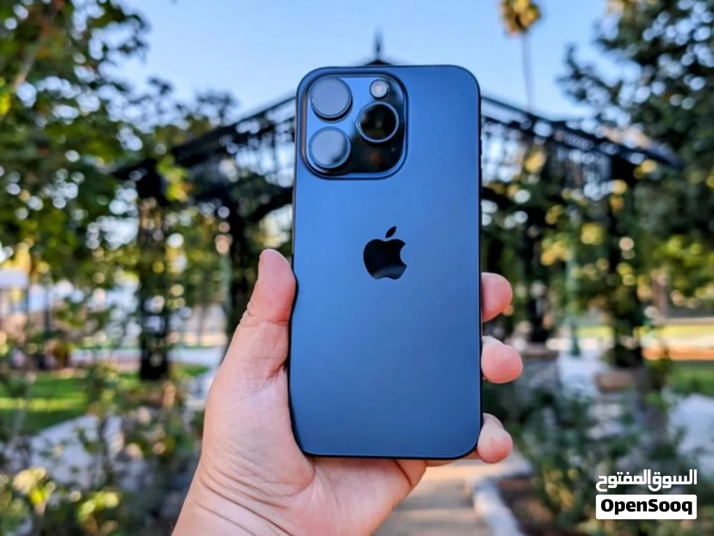 iPhone 15 Pro 256GB in Blue - Excellent Used Condition with Box and Charger