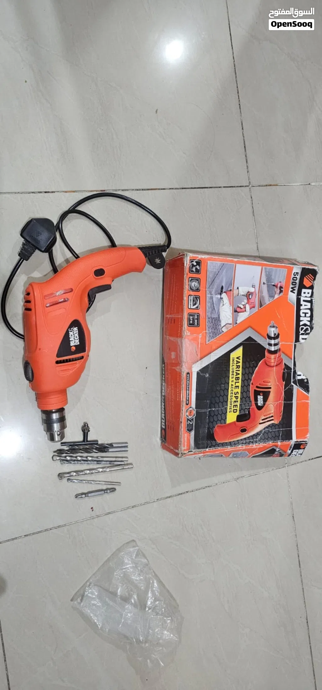 Black & Decker Drill Set for Sale