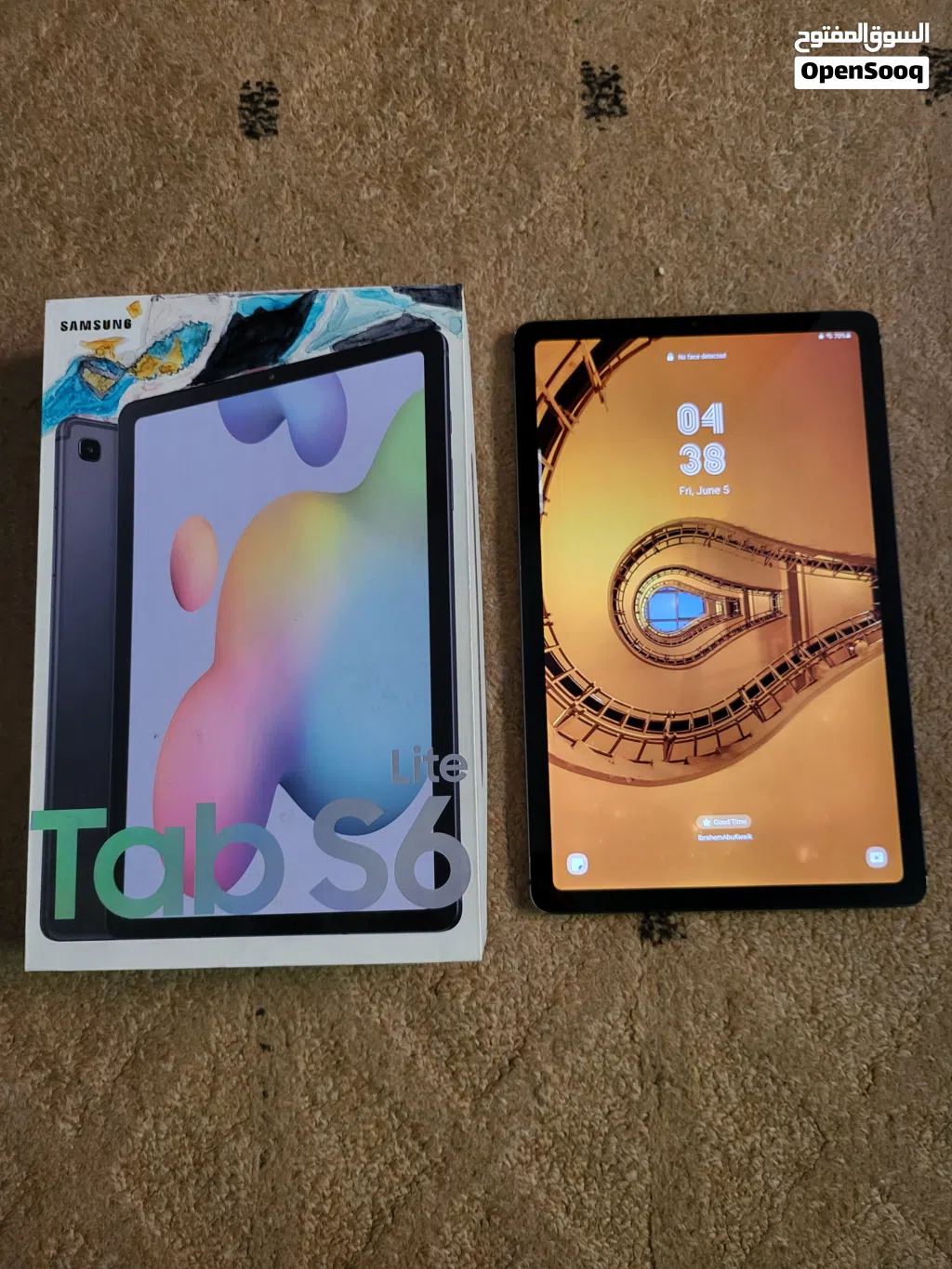 Samsung Galaxy Tab S6 Lite .
