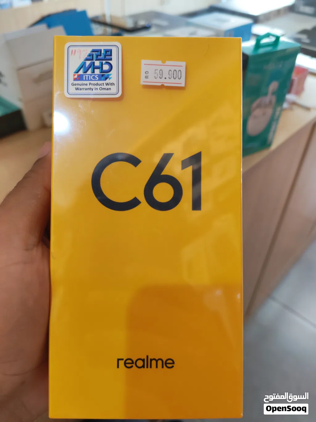 Realme C61 8-256Gb with wireless buds Free