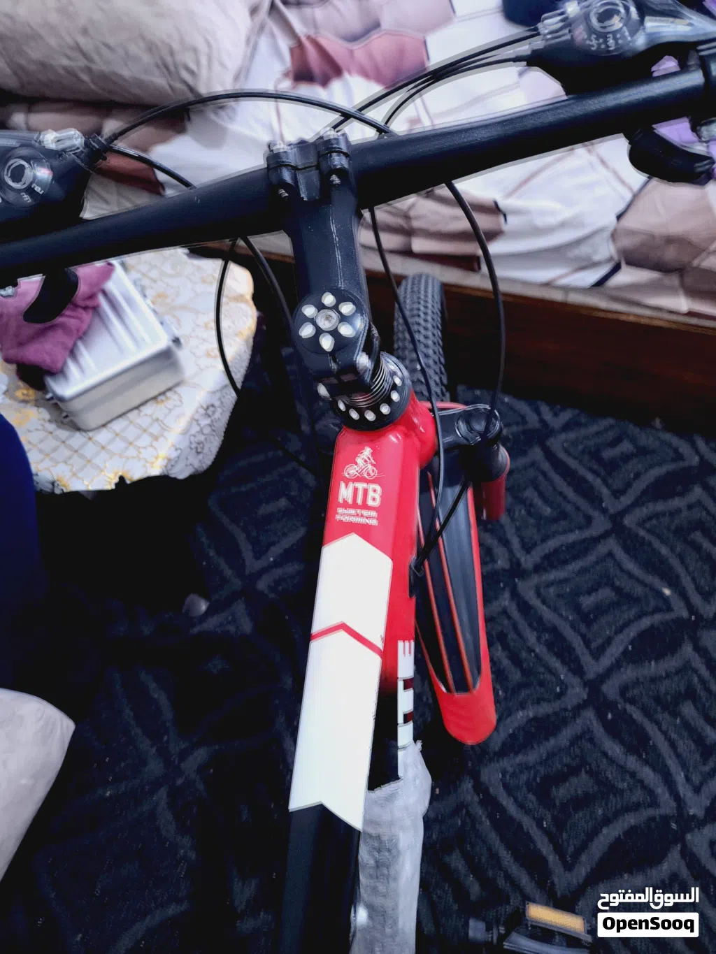 دراجة احترافية للبيع JINGMITE MTB دبل سسبنشن مريحة للجبال والطرق الوعرة فريم قوي + بريك قوي +