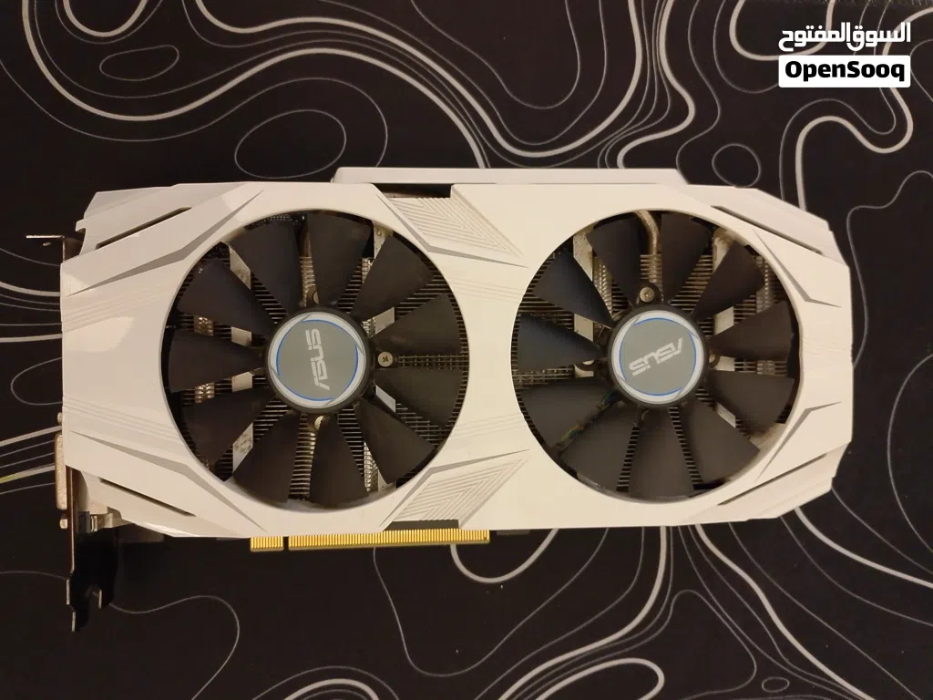 كرت شاشة ASUS Dual GTX 1060 3GB - نظيف جداً وبحالة الوكالة