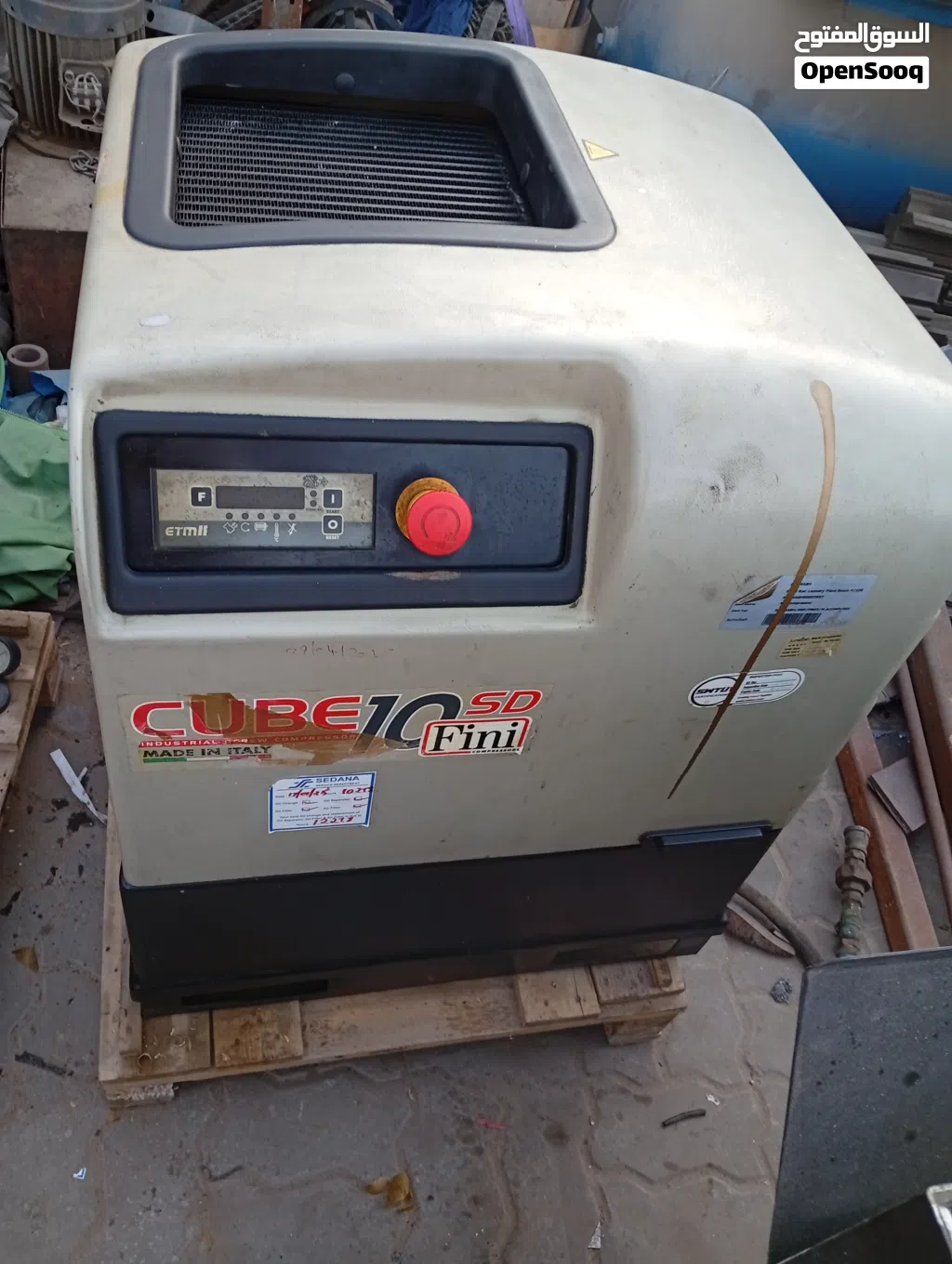 Fini air compressor 2013 model with tank 1000 litter capacity