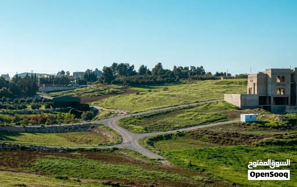 اراضي مميزة سكن ب في بلعاس قرب مطعم زوار و x village