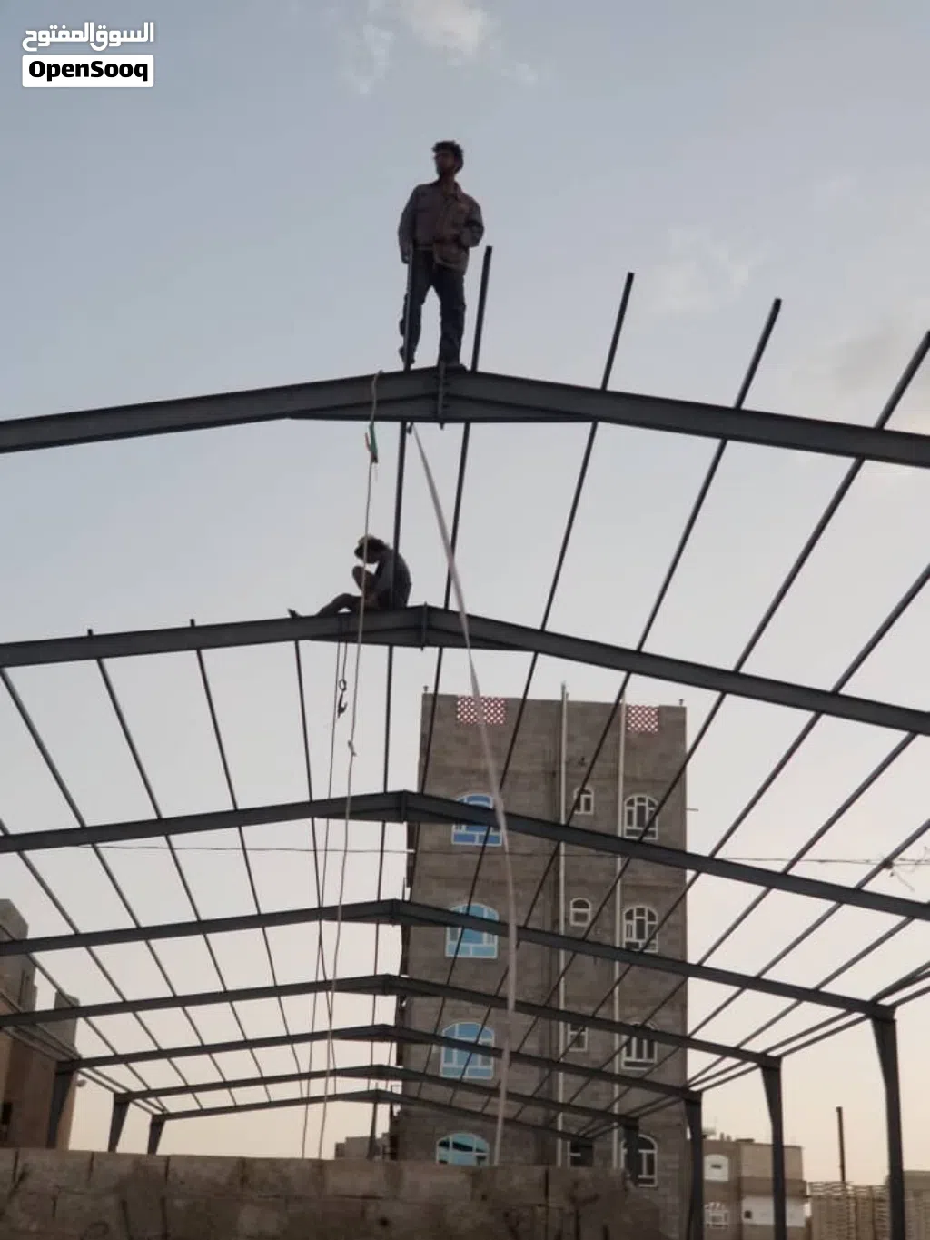 ورشه المنصري لجميع اعمال الحديد والحام........صنعا هناجر أبواب شبابيك ضلات دربزين اكبوند f