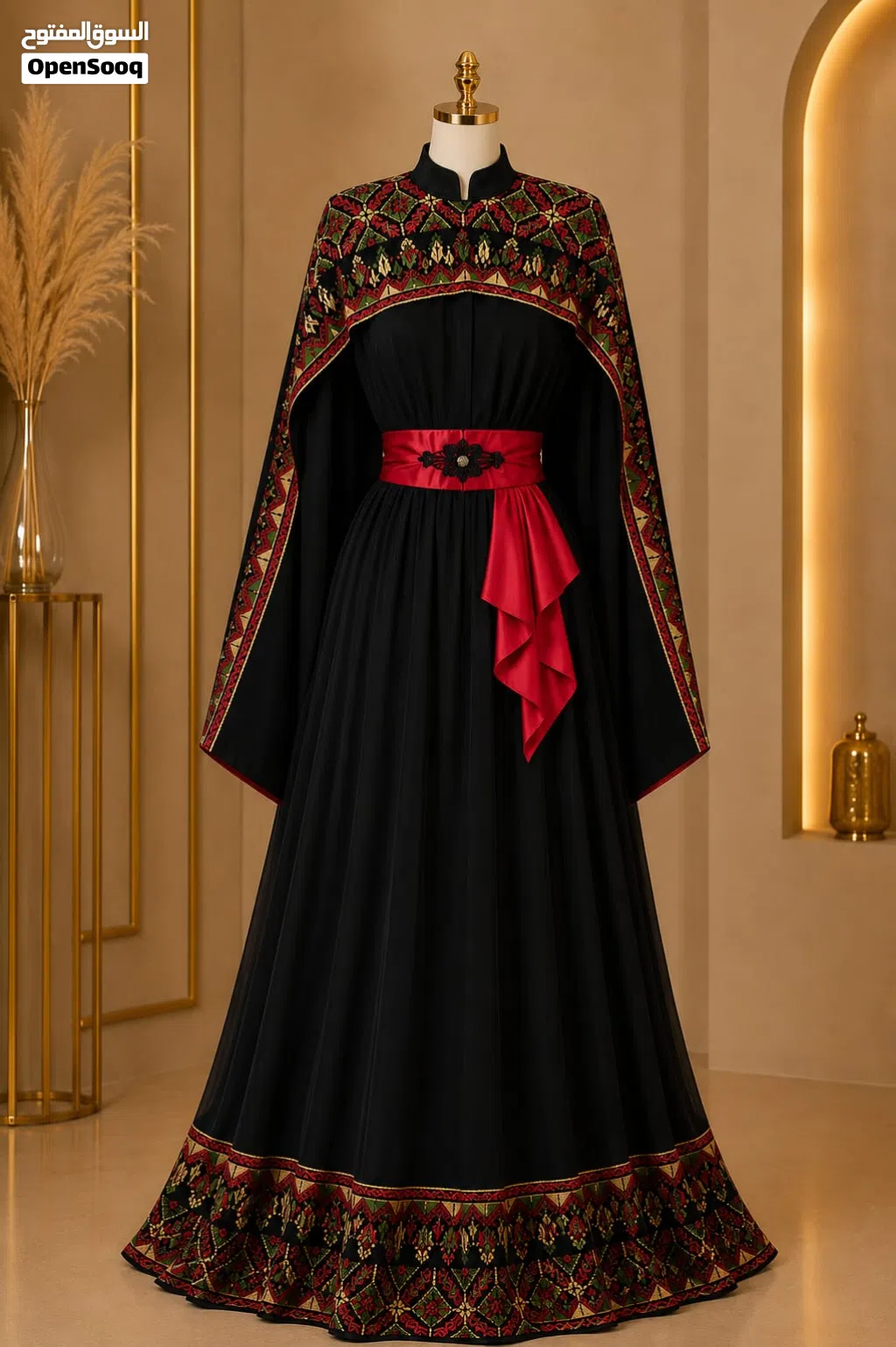 فستان تطريز