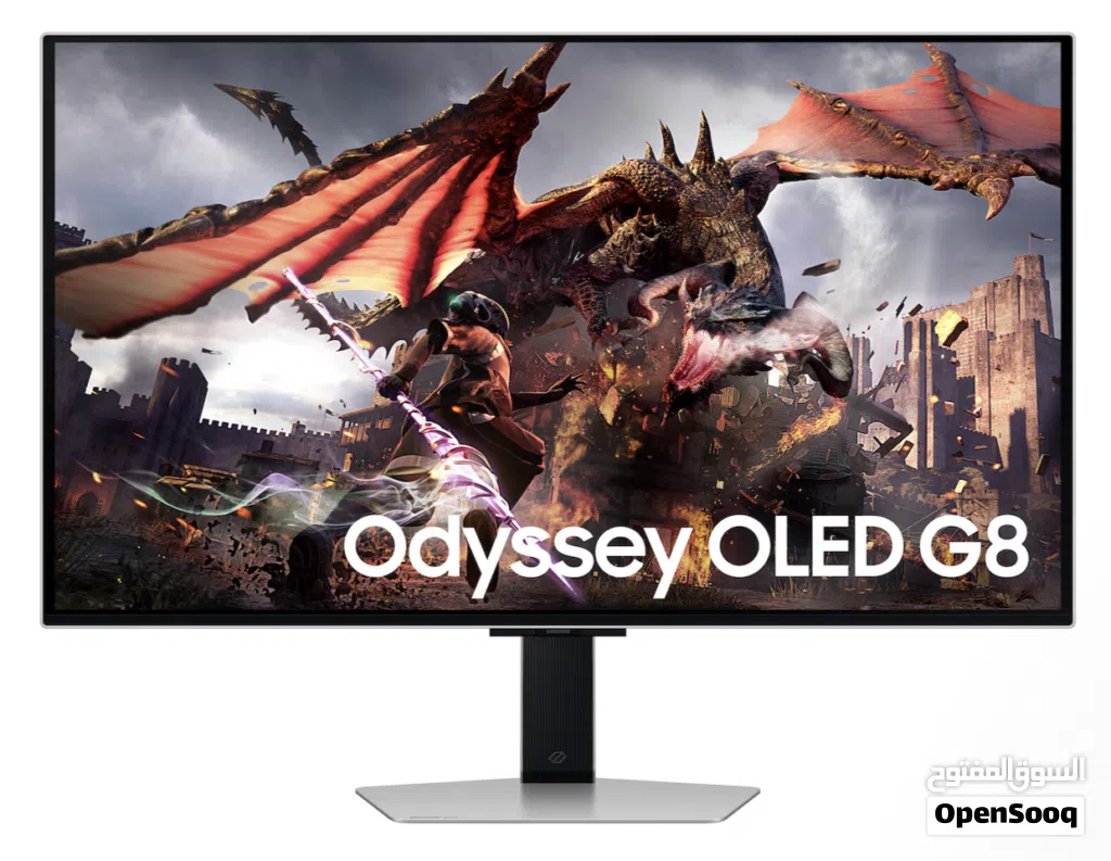 SAMSUNG Odyssey G8 32" G80 UHD OLED Gaming Monitor with Smart features 240Hz Refresh