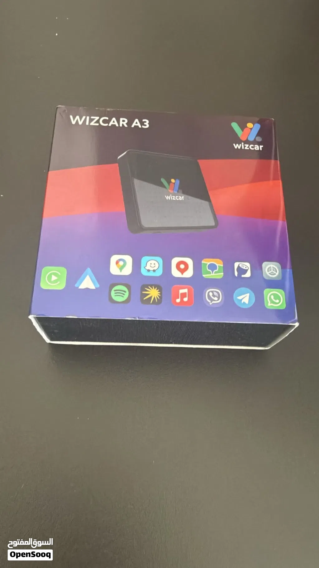 New جديد - Wizcar A3 Wireless Car Play & Android Auto
