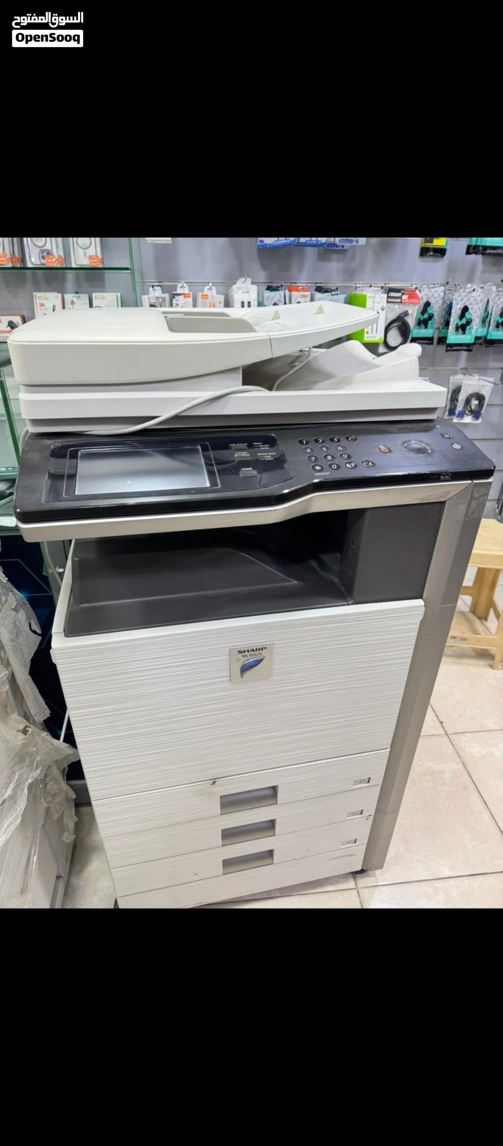 Two printers for sale: Sharp and Kaberwood. إتش بي
