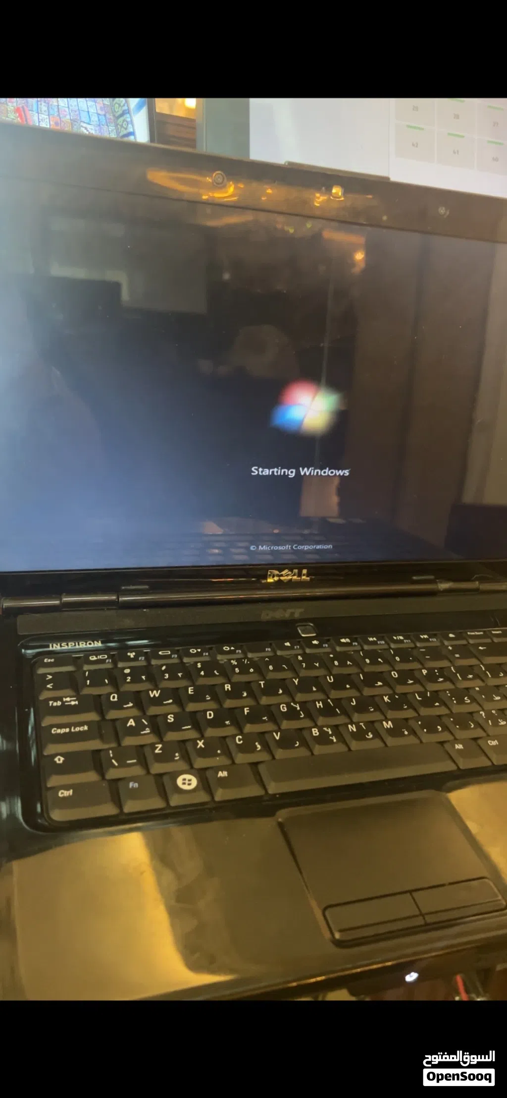 لابتوب DELL للبيع / سعر 170 وبي مجال