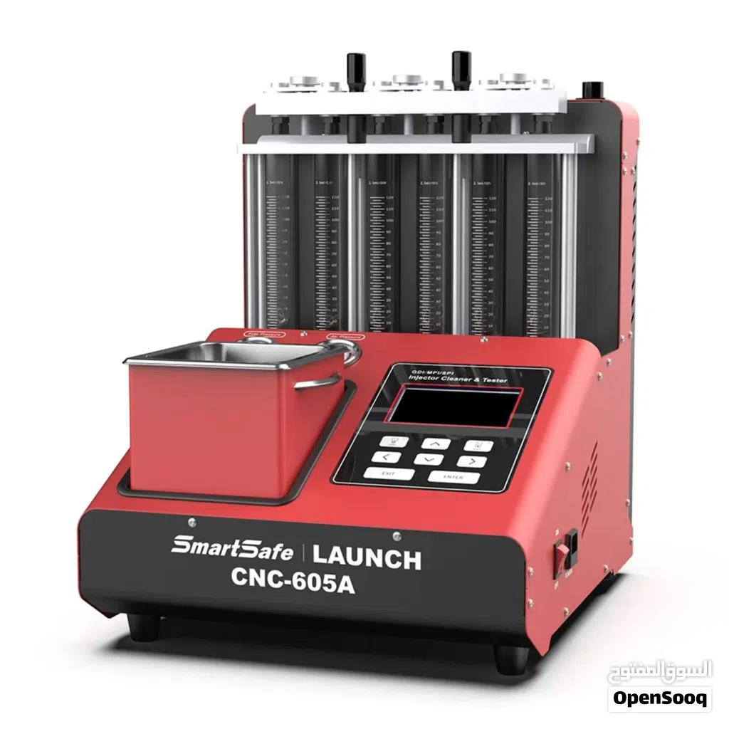 ماكنة_بخاخات _LAUNCH_CNC_605A تعمل على فحص كمية البخاخ .