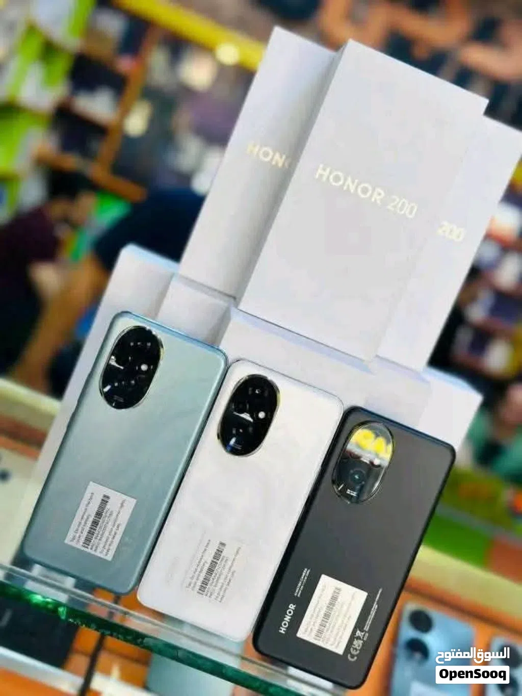 استعمال ايام فقط HONOR 200 5G كامل اغراضة الاصلية رام 24 جيجا 256 و 512 متوفر توصيل