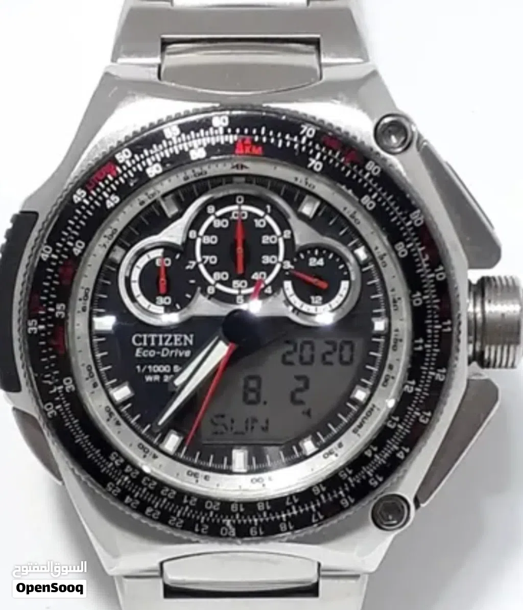 ساعة سيتيزن بروماستر الرياضية الأصلية Citizen Promaster SST Eco-Drive - بحالة ممتازة