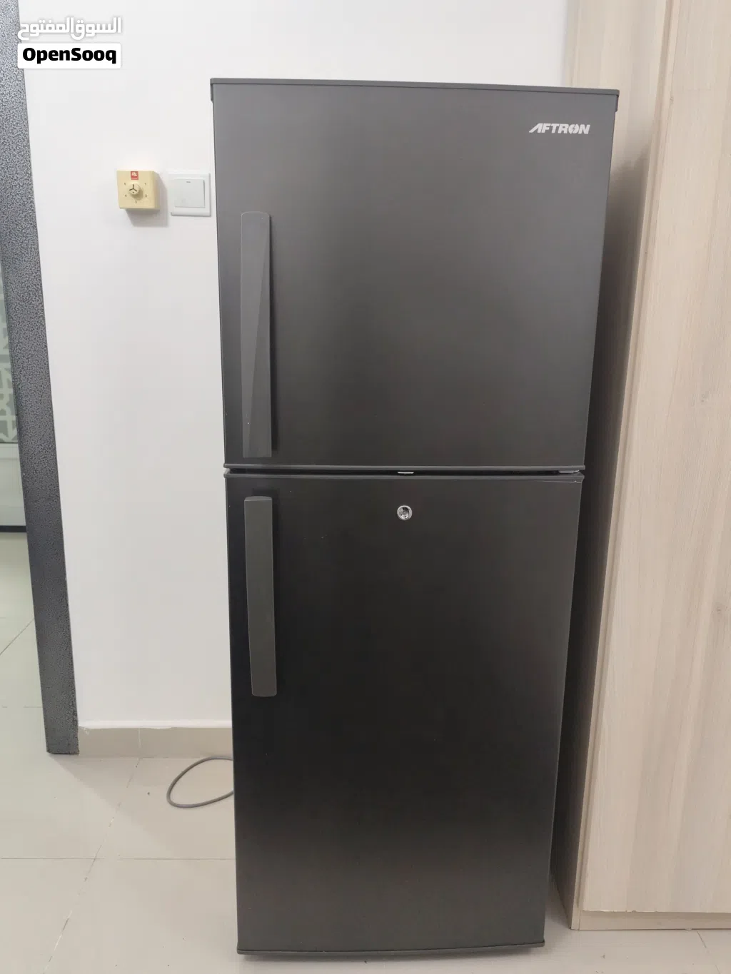 Aftron 275L double door fridge
