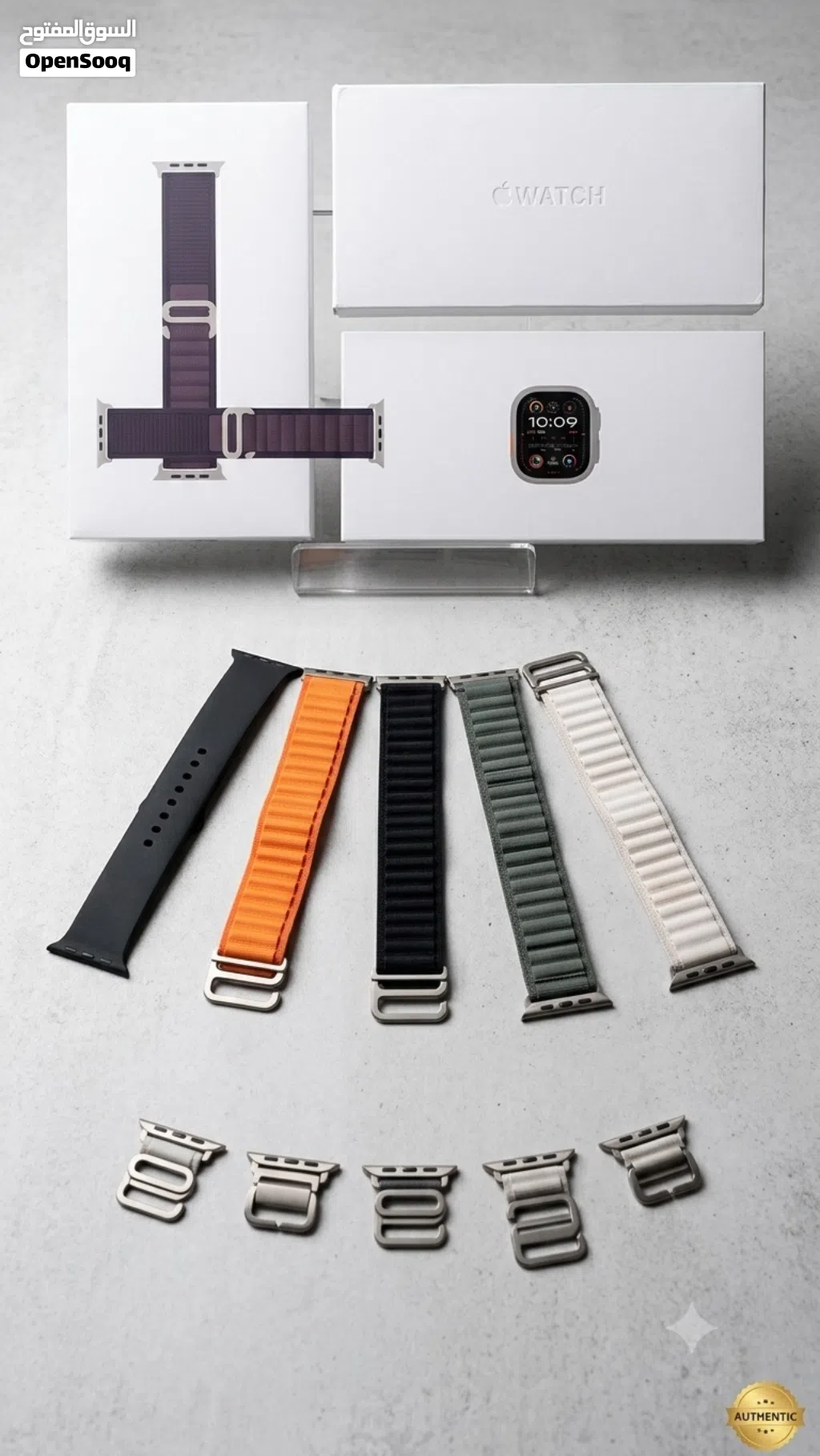 Apple watch ultra 2 مستعملة شبه الجديد بطارية 99