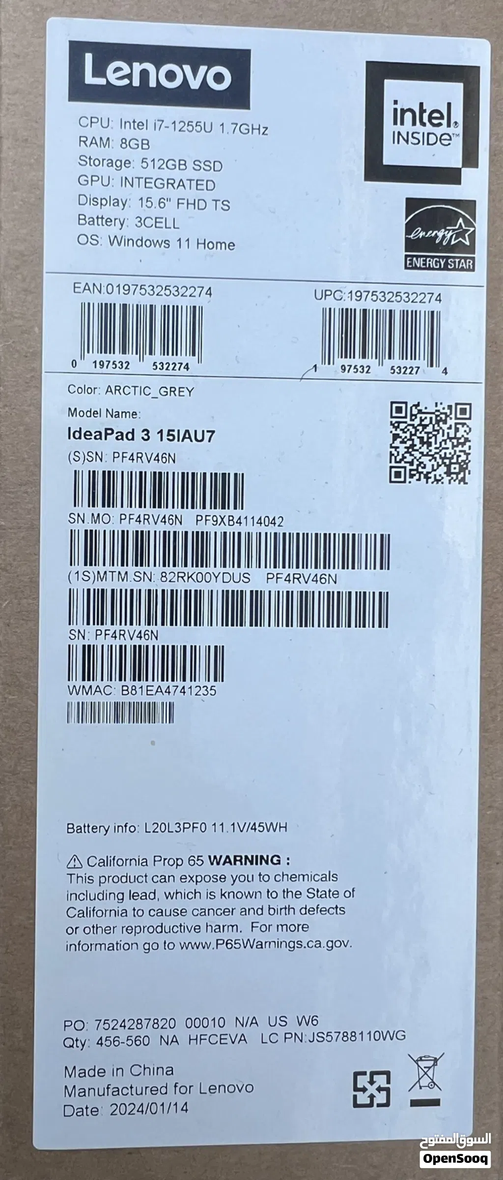 Lenovo lap top core i7, More details shown in the photos