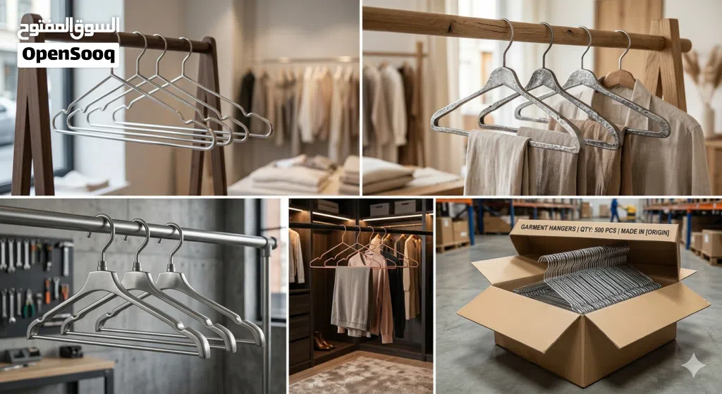 علاقات ملابس Clothes hangers علاقات ملابس حديدية بحالة ممتازة جدا